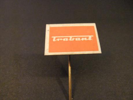 Trabant Oost-Duitse autofabriek logo (oranje)